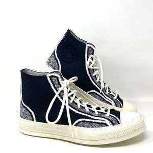 Converse Men's 171486C Chuck 70 High Top Black White Sneakers